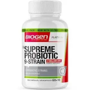 BIOGEN SUPREME PROBIOTIC 60 +10