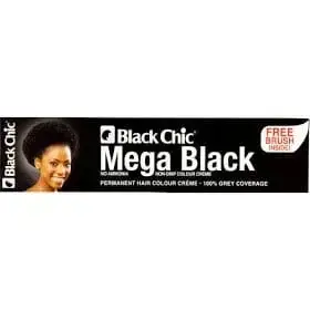BLACK CHIC COLOURS MEGA BLACK 28ML