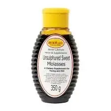 BLACK MOLASSES 350G SQUEEZE