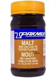 MALT & COD LIVER OIL 500G PAKMED