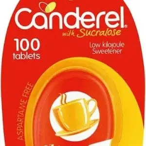 CANDEREL SUCRALOSE TABS 100 YELLOW