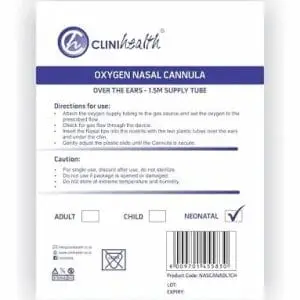 NASAL CANNULA ADULT CLINIHEALTH