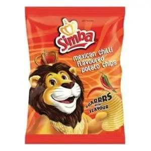 SIMBA CHIPS 36G MEXICAN CHILLI