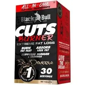 NUTRITECH BBULL CUTS BURNER CAPS 90