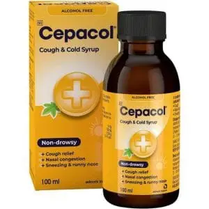 CEPACOL COUGH & COLD SYR 100ML