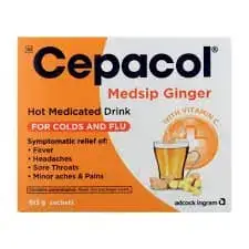 CEPACOL MEDSIP 8 GINGER