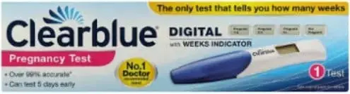 CLEARBLUE DIGITAL PREGNANCY TEST