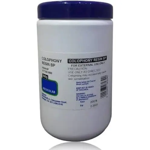 COLOPHONY RESIN PWDR 500G MEDICO
