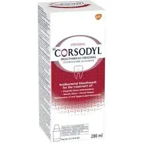 CORSODYL MWASH 200ML REGULAR