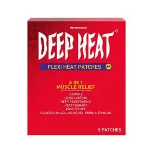 DEEP HEAT PATCHES
