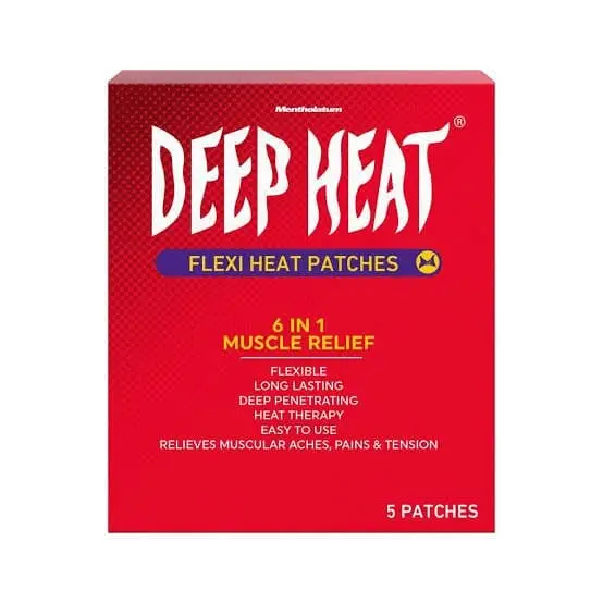 DEEP HEAT PATCHES
