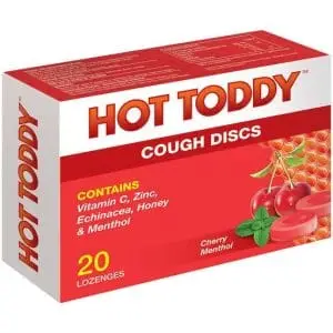 HOT TODDY COUGH DISCS LOZ 20
