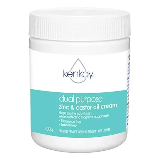 ZINC & CASTOR OIL CREAM 500G ALLIED