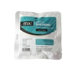 MX BURN GEL DRESSING 10CM X 10CM