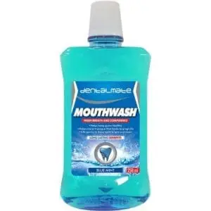DENTALMATE MWASH 250ML BLUE MINT