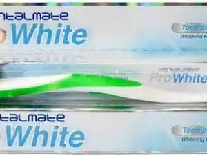 DENTALMATE PROWHITE TOOTHPASTE+BRUSH150G