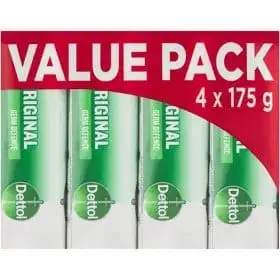 DETTOL SOAP 4 X 175G VP ORIGINAL