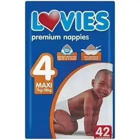 LOVIES DIAPERS MAXI SZ4 42