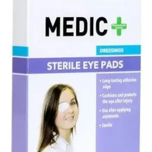 MEDIC EYE PAD STERILE 5
