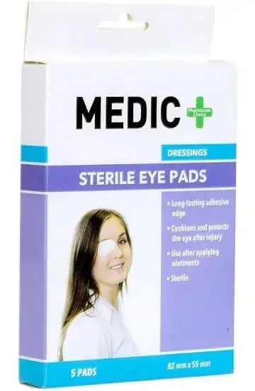 MEDIC EYE PAD STERILE 5