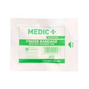 MEDIC FINGER BANDAGE 27CM X5CM