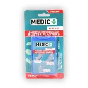 MEDIC PLASTER FOOTCARE HYDROCOLLOID 5PCS