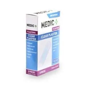 MEDIC PLASTER WPRFOOF 19X72MM 8