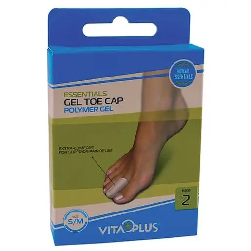 VITAPLUS GEL TOE CAPS SMALL/MEDIUM 2