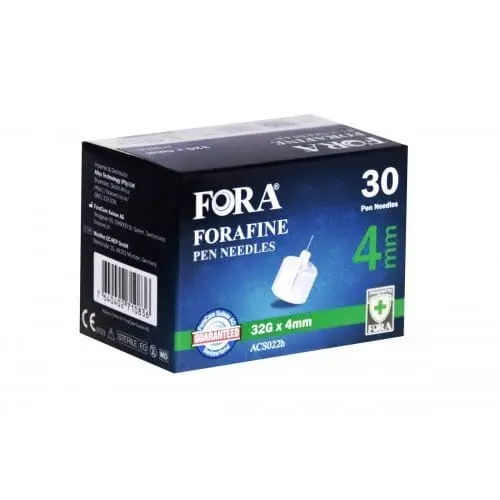 FORA PEN NEEDLES 32GX4MM 50