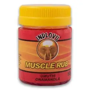 INDLOVU MUSCLE RUB 50G (HOT RUB)