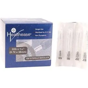 NEEDLE 22GX38MM 100 H/EASE