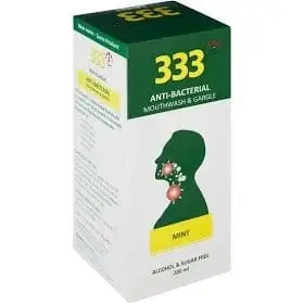3CP/333 MOUTH THROAT GARGLE S/MINT 200ML