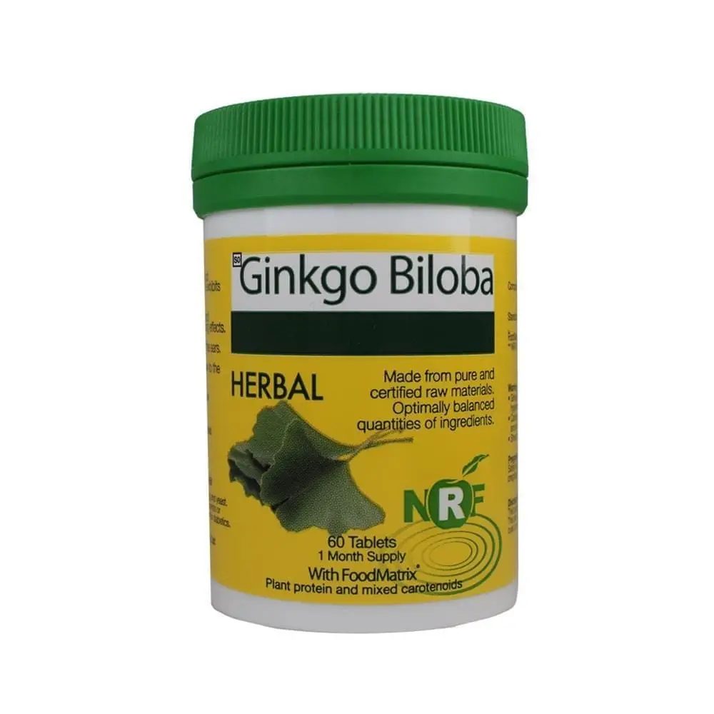 NRF GINKGO BILOBA TABS 60 FOODMATRIX