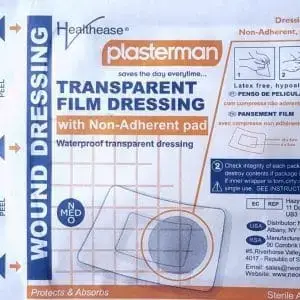 PLASTERMAN TRANSP FILM DRESS 15X9CM