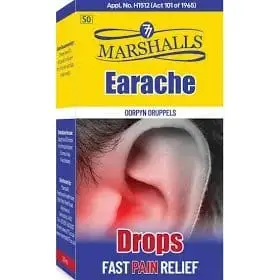 MARSHALLS EAR DROP 20ML