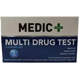 MULTI DRUG 5 TEST MEDIC