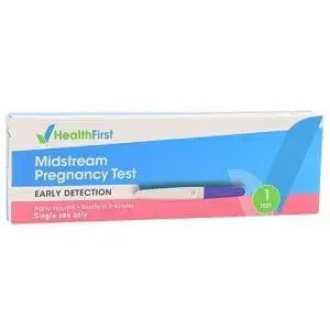 HEALTH FIRST PREGNANCY MIDSTREAM TEST 1