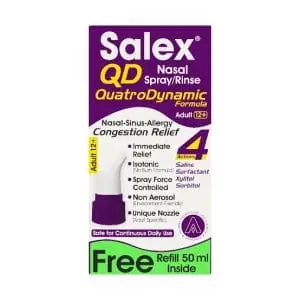 SALEX QD ADULT NASAL SPRAY RINSE 50ML