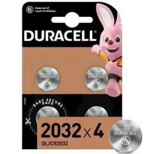 DURACELL BATT COIN 2032 4