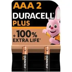 DURACELL BATT PLUS POWER AAA 2