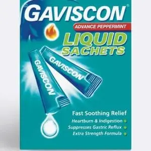 GAVISCON ADV 12 10ML SACHETS