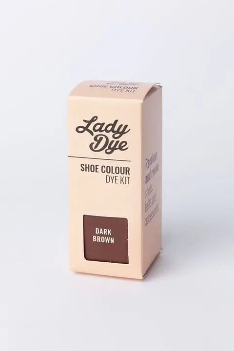 LADY DYE SHOE DARK BROWN