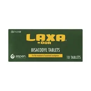 LAXADOR BISACODYL 5MG 10