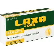 LAXADOR BISACODYL TABS 30