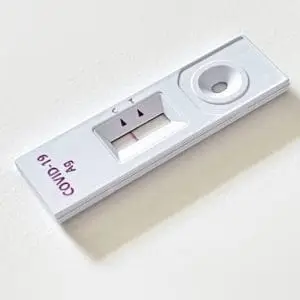 COVID ANTIGEN TEST POS