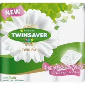 TWINSAVER TROLLS 2PLY 9 WHITE