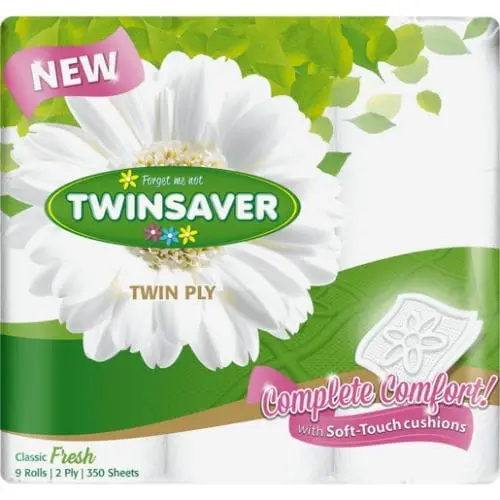 TWINSAVER TROLLS 2PLY 9 WHITE