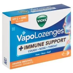 VICKS VAPOLOZENGES IMMUNE 16 ORANGE