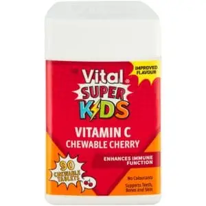 VITAL ADULT CHEWABLE CHERRY TABS 90