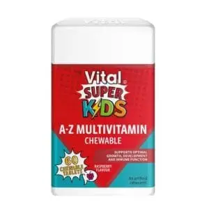 VITAL KIDS A-Z MULTI CHU 60